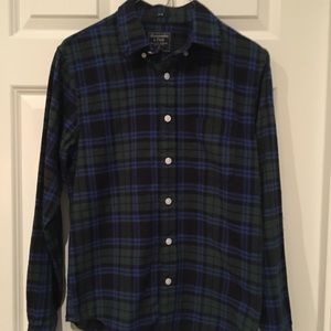 Abercrombie & Fitch Herringbone plaid Shirt
